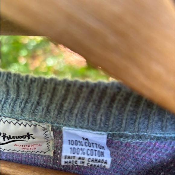 Vintage Women Oversized Patterned Sweater Cabin Vibe Cottagecore Medium - Picture 3 of 7